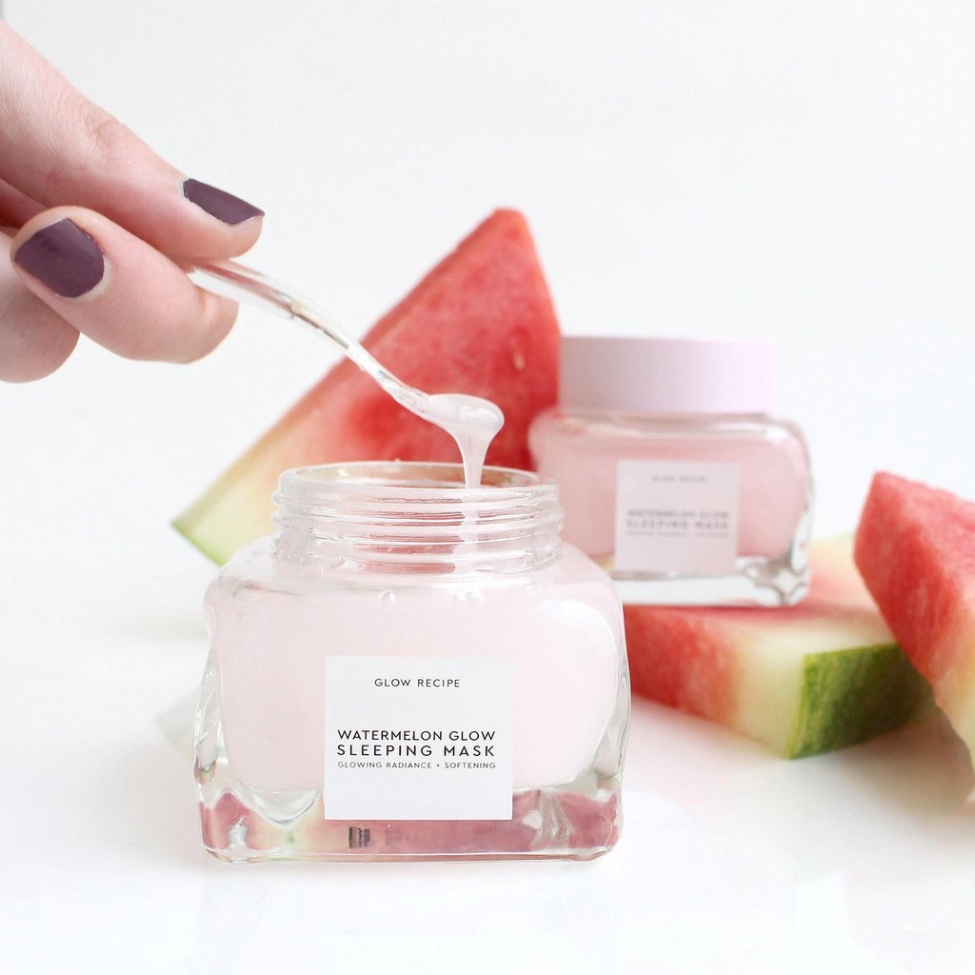 [AUTH 1000%] Sample mẫu thử GLOW RECIPE Mặt nạ ngủ dưa hấu cấp nước da dầu GLOW RECIPE Watermelon Glow Sleeping Mask