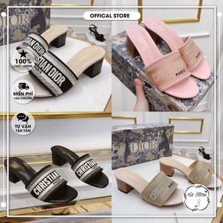 👠👟 Guốc jadior quai ngang gót vuông fullbox ⚡