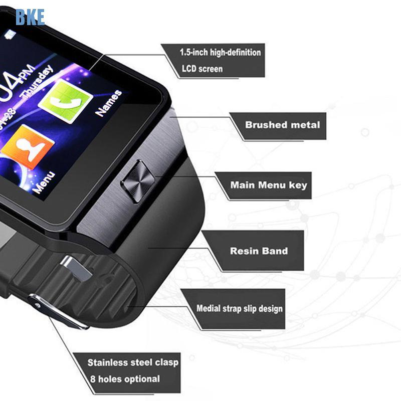 Đồng Hồ Thông Minh Yu6I Dz09 Kết Nối Bluetooth Cho Android Iphone Samsung Htc Lg (6Ik)