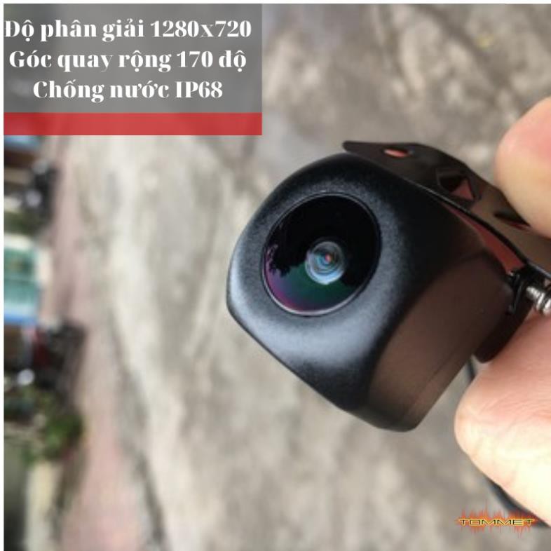 Camera lùi AHD góc quay rộng,hình ảnh 720P sắc nét ,điều chỉnh lên xuống linh hoạt.camera sau AHD chân cánh bướm.