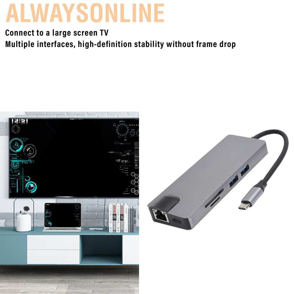 Đế Sạc Đa Năng 8 Trong 1 Tiện Dụng Chất Lượng Cao