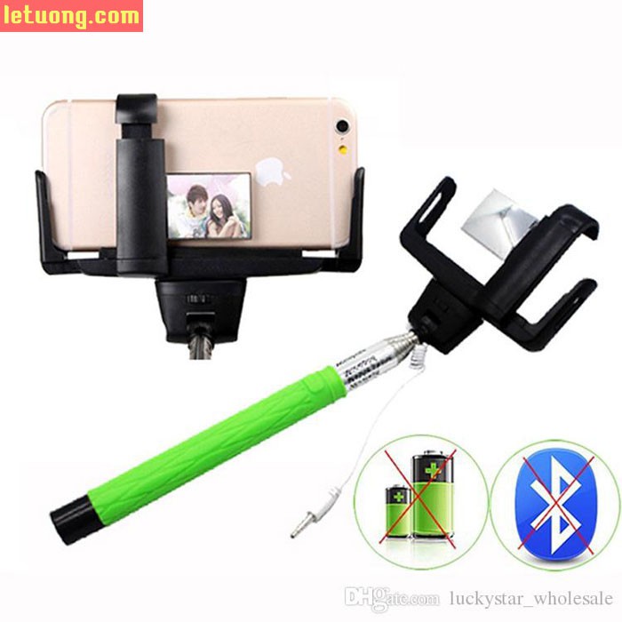 Gậy Chụp Hình Selfie Monopod Nhiều Màu Sắc