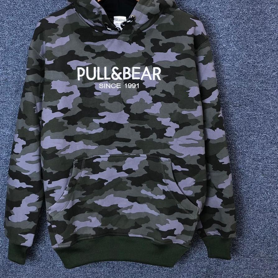 Mua Áo Khoác HOODIE Kéo Toàn Diện Họa Tiết Rằn Ri Quân Đội I PULL AND ...