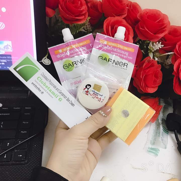 Bộ Nám túi 5 món ClobetamilG Thái Lan