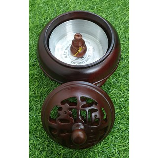 Lư Gỗ Như Ý Xông Trầm