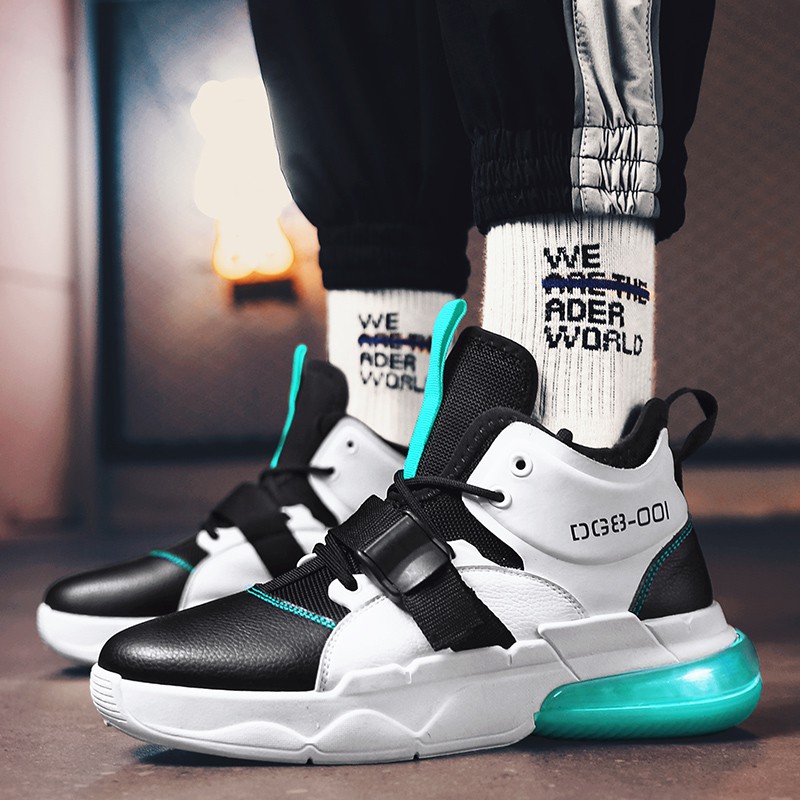 ⚡ Giày sneakers cổ cao thể thao dành cho nam kích thước từ 39-44 | CHÍNH HÃNG | . . VN 😷 new new . HOT : ₛ 1212 /