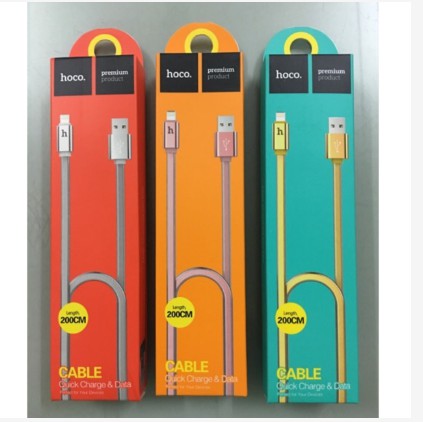 Dây sạc Hoco 2m cho iphone 5/6/7/8/8 plus