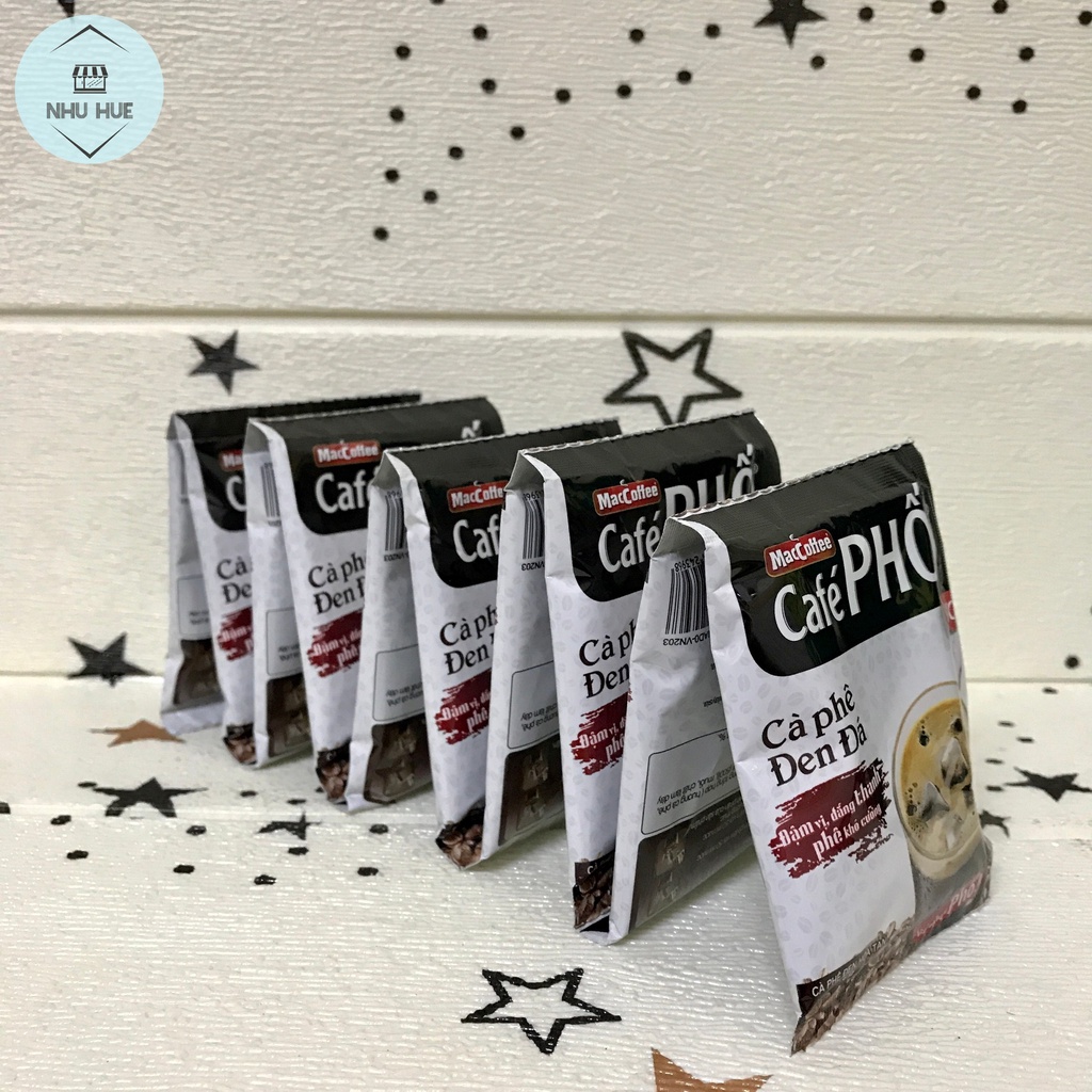 Cà phê đen đá Maccoffee Cafe Phố