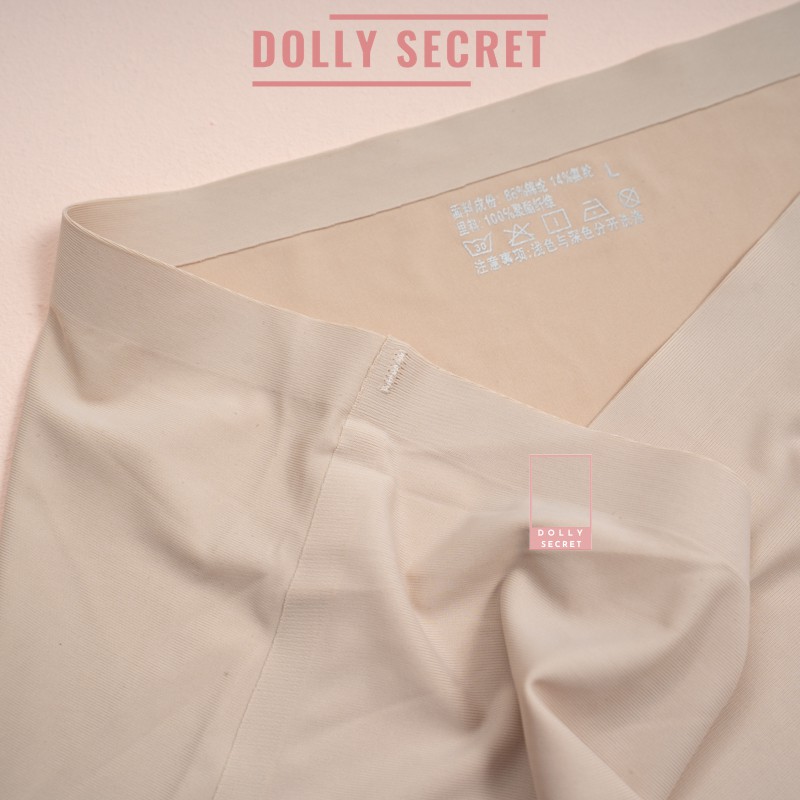 Combo 5 Quần lót nữ đúc su non thun lạnh không viền cạp ép cao cấp DOLLY SECRET QL005