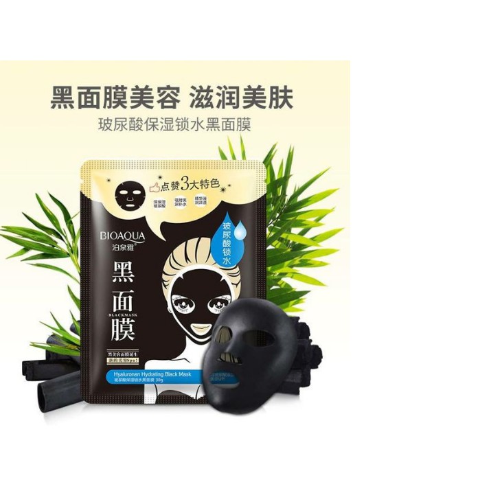 LẺ MIẾNG MASK THAN HOẠT TÍNH BIOAQUA