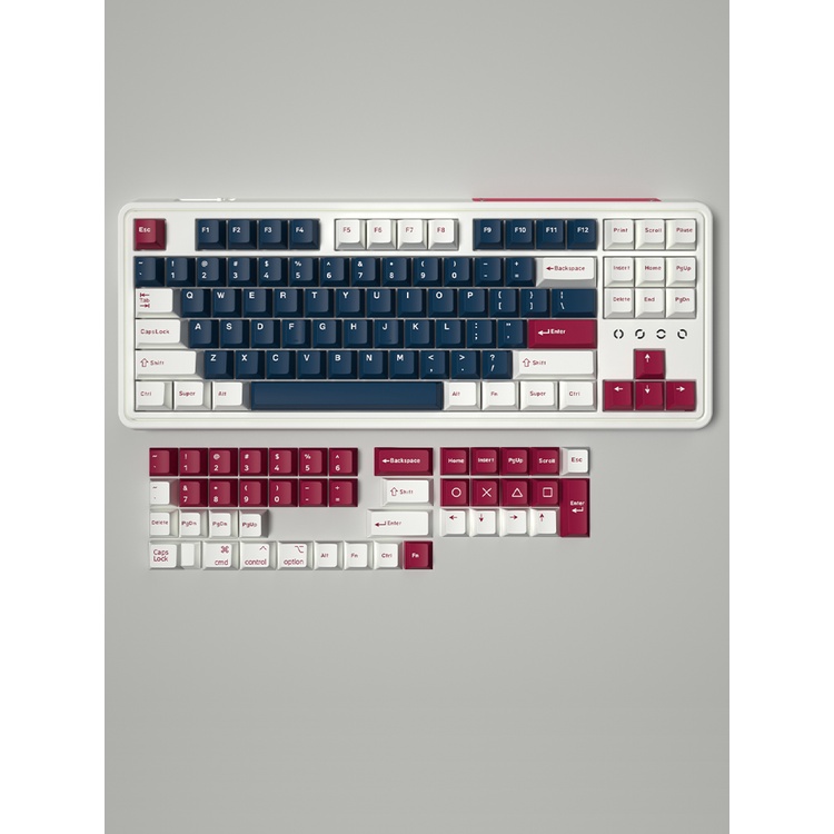 Bàn phím cơ FL-Esports CMK87 CPM Metal Heart RGB/ Hotswap/ Bluetooth/ Wireless 2.4Ghz/ USB Type C chính hãng