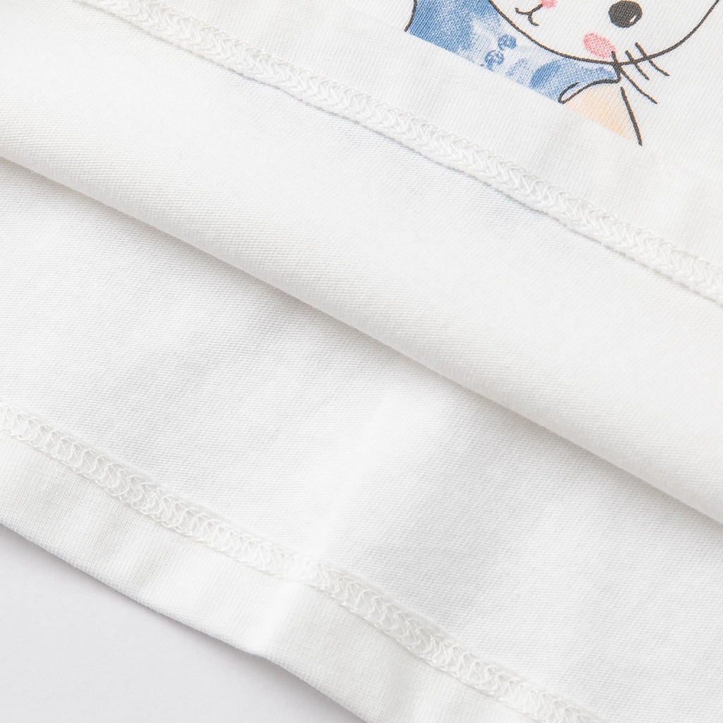 Áo Thun Cotton Nguyên Chất Phong Cách Mới 2022 Cho Bé Gái
