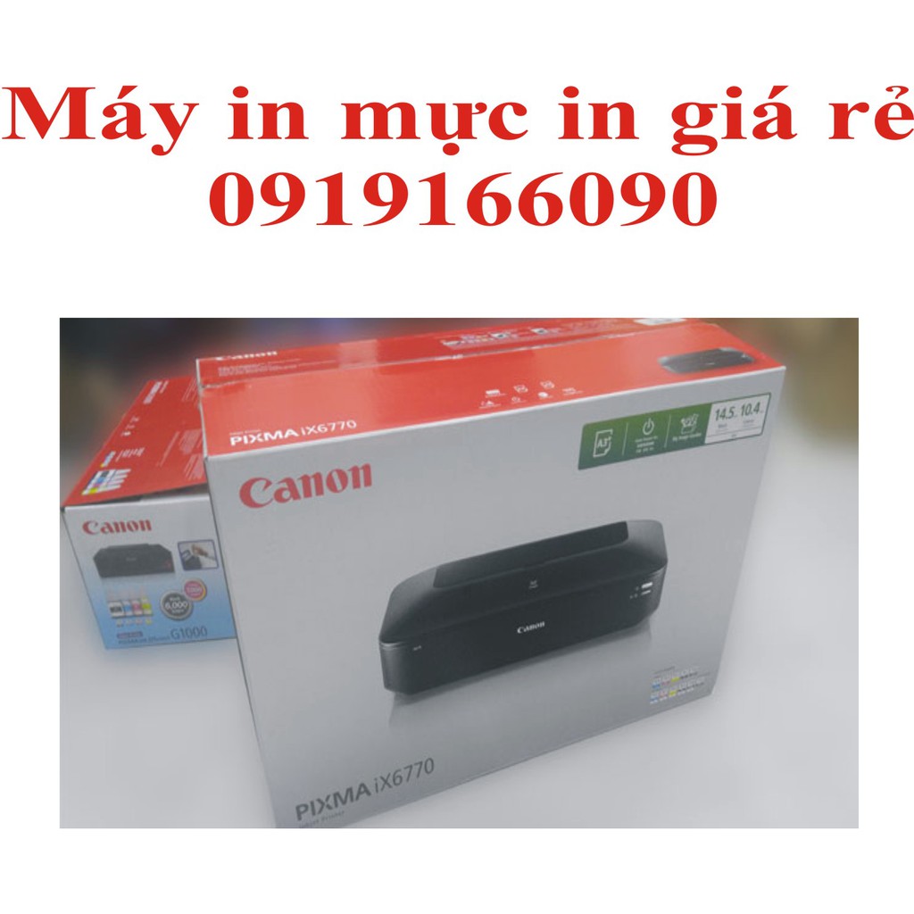 Máy in phun màu khổ A3 Canon Ix6770 | BigBuy360 - bigbuy360.vn