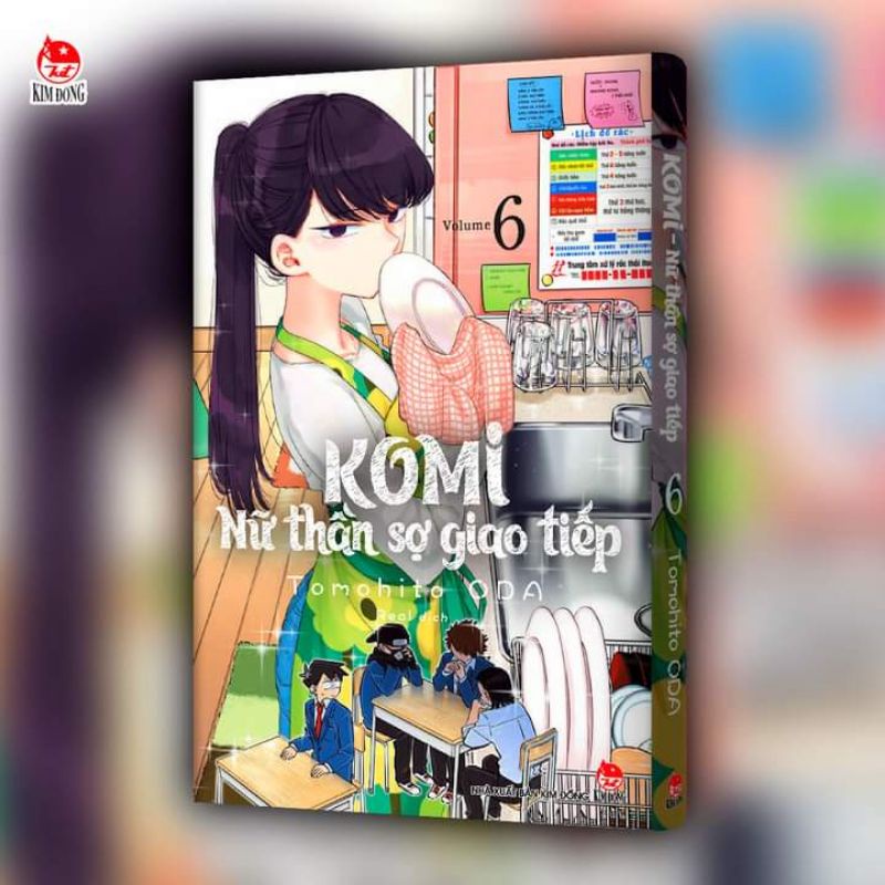 Truyện - Komi nữ thần sợ giao tiếp - compo Tập 1.2.4.5.6.7 8 9 10 11 12 Bản in đầu full phụ kiện