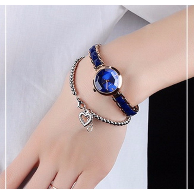 Lắc Tay Bi Trái Tim Titan Không đen TT 0467