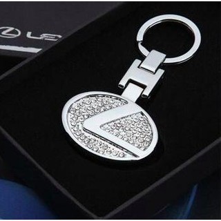 Móc khoá kim cương 2 mặt siêu đẹp logo Lexus