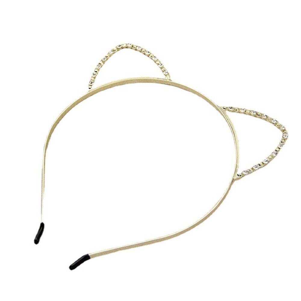 Băng Đô Tai Mèo WMES15H Thời Trang Cá Tính Dành Cho Nữ|Băng Đô Hóa Trang Màu Trơn Xinh Xắn Cho Nữ