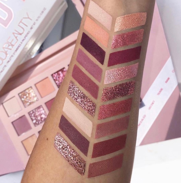 Bảng Màu Mắt Huda Nude