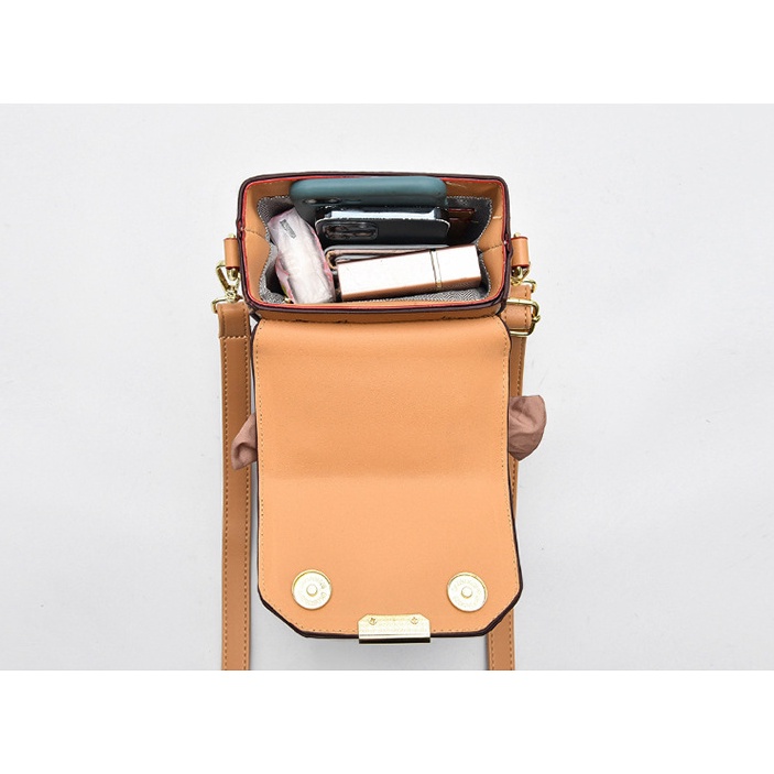 Túi CHUWANGLIN đeo chéo in họa tiết thời trang cho nữ