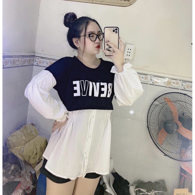 áo babydoll giấu quần #Bigsize