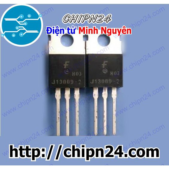 [2 CON] Transistor MJE13009 TO-220 NPN 12A 400V (E13009 13009)