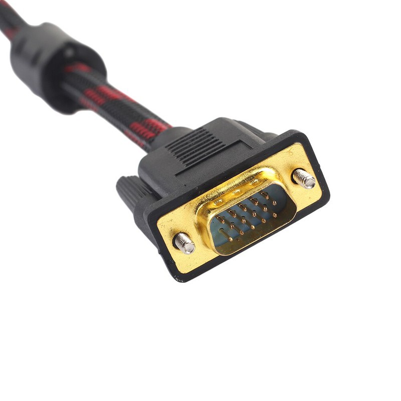 Cáp Chuyển Cổng DVI 24+5 Sang VGA Bọc Lưới Chống Nhiễu Dài 1,5m