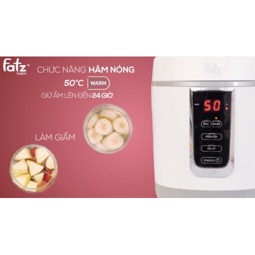 Nồi nấu đa năng có chức năng hâm sữa FATZ BABY COOK 1/2/3