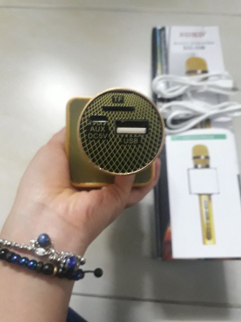 Mic Karaoke Magic SD-08 hàng loại 1 âm thanh chuẩn loa to