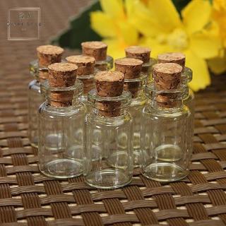 Bộ 10 Lọ Thuỷ Tinh Nút Bần 1ml