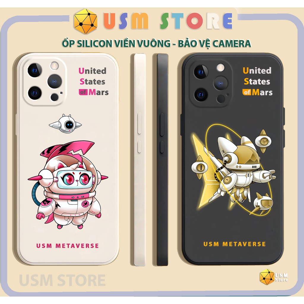 Ốp lưng iphone 11/11 Pro/11 Promax/12/12 Mini//12 Pro/12 Promax/13 Pro/13 Promax  bảo vệ camera, in hình phi hành gia