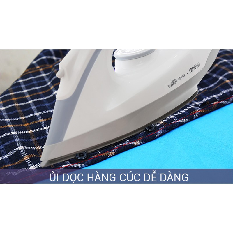 Bàn ủi khô Delites BUK01 có phun nước - Phân phối chính hãng