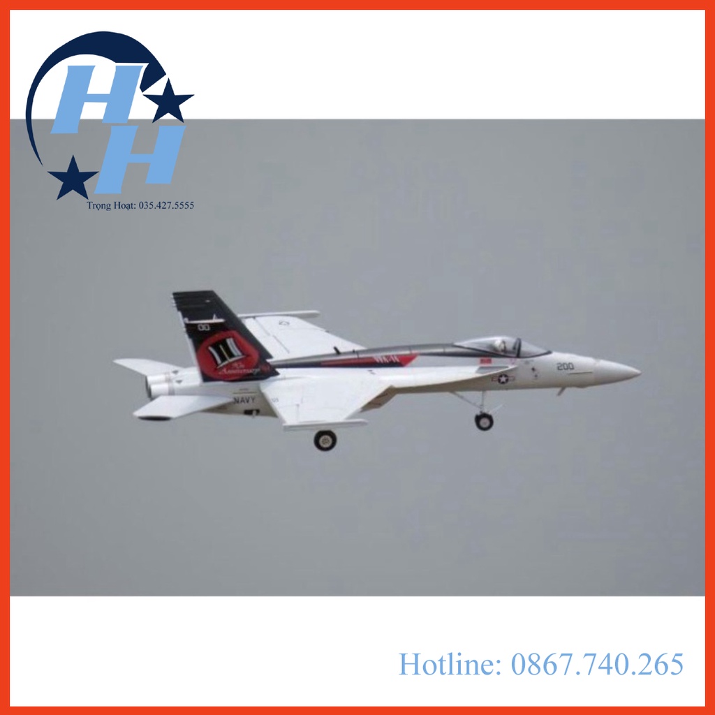 Máy Bay Điều Khiển F18 Super Hornet Freewing 64mm
