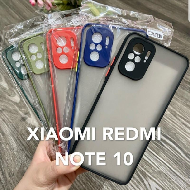 Ốp điện thoại cứng viền mềm màu kẹo cho Xiaomi Redmi Note 2 3 4X 5 5A 6 7 8 9 10 PRO