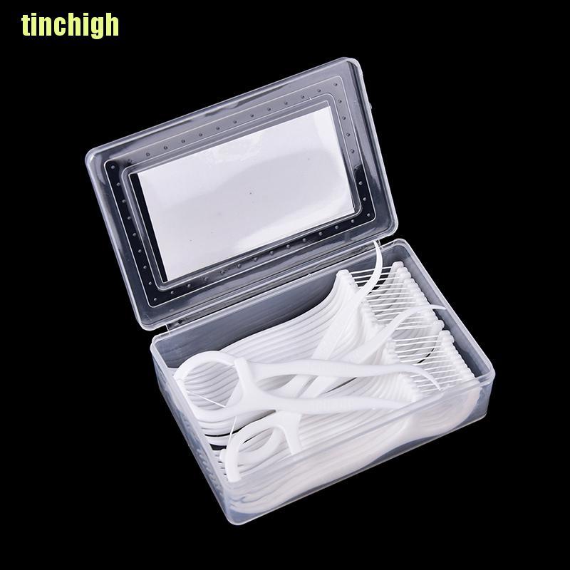 Hộp 30 Tăm Xỉa Răng Làm Sạch Tiện Dụng