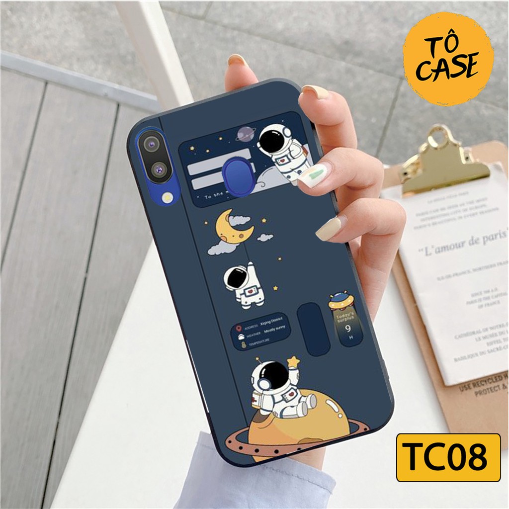 Ốp lưng điện thoại Samsung A20 / A30 / A20S / M20 / M30 in hình phi hành gia vũ trụ độc đáo hot nhất năm