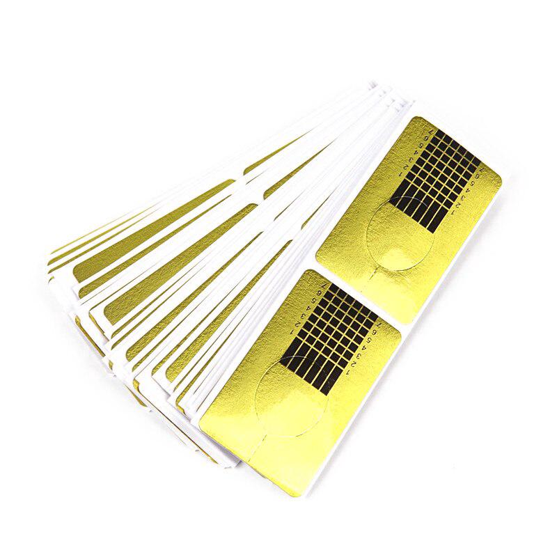 Set 100 miếng dán mở rộng định hình đầu móng