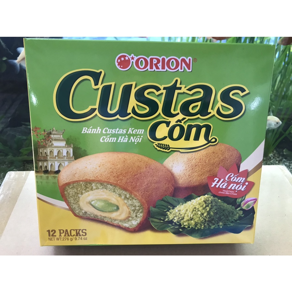 Bánh Custas Orion Kem Cốm Hà Nội