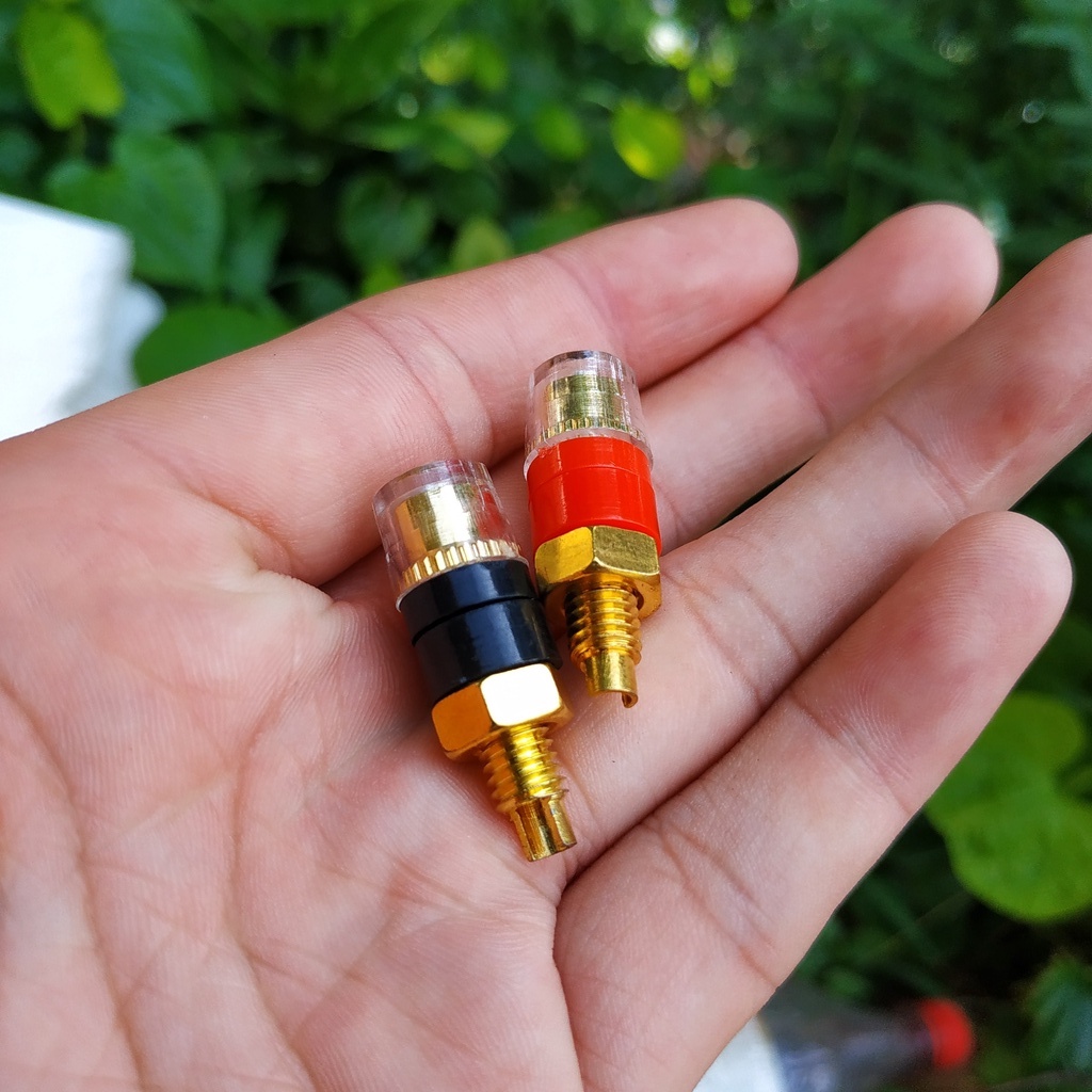 ✅  ⚡ Jack Bắp Chuối Mạ Vàng  4mm