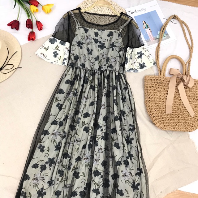 Vay ren hoạ tiết