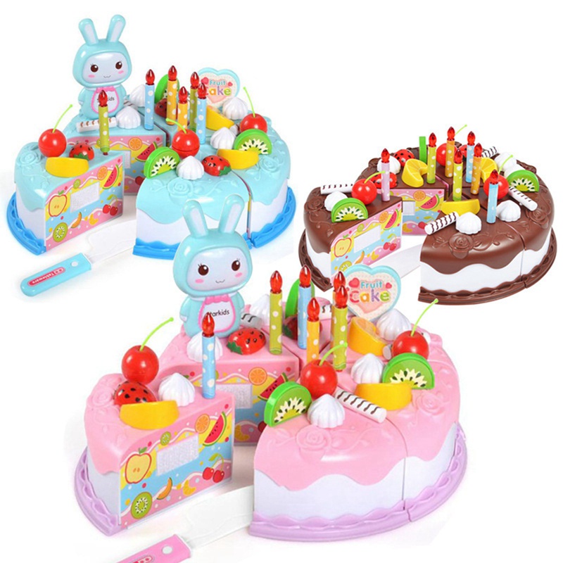 Hộp 37 món đồ chơi cắt bánh sinh nhật vui nhộn cho bé