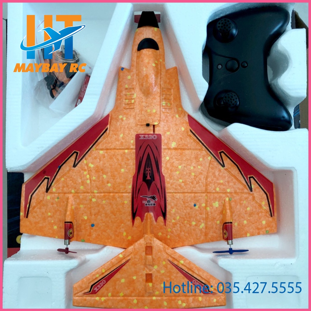 Máy Bay Điều Khiển Từ Xa X320 320mm EPP Mini RTF 2.4Ghz GYRO J11 Có Điều Khiển Từ Xa Và Phụ Kiện