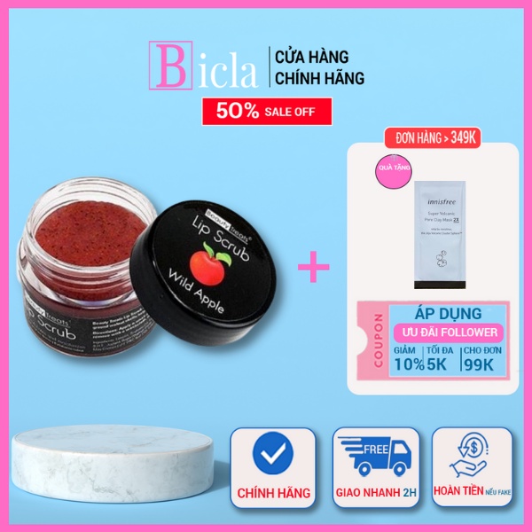 TẨY DA CHẾT MÔI BEAUTY TREATS LIP SCRUB