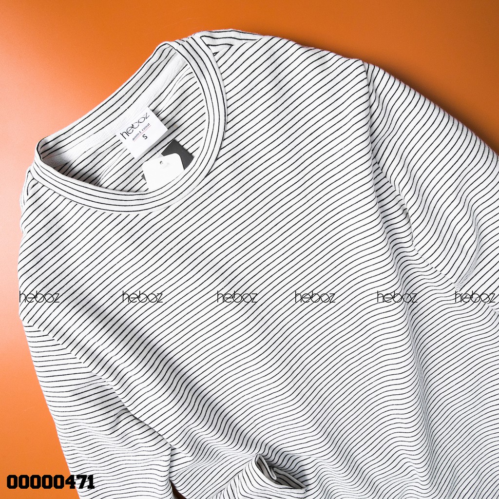 Áo dài tay Heboz sọc nhỏ 4M - sọc co dãn thoải mái , 4 màu - 00000471 | BigBuy360 - bigbuy360.vn