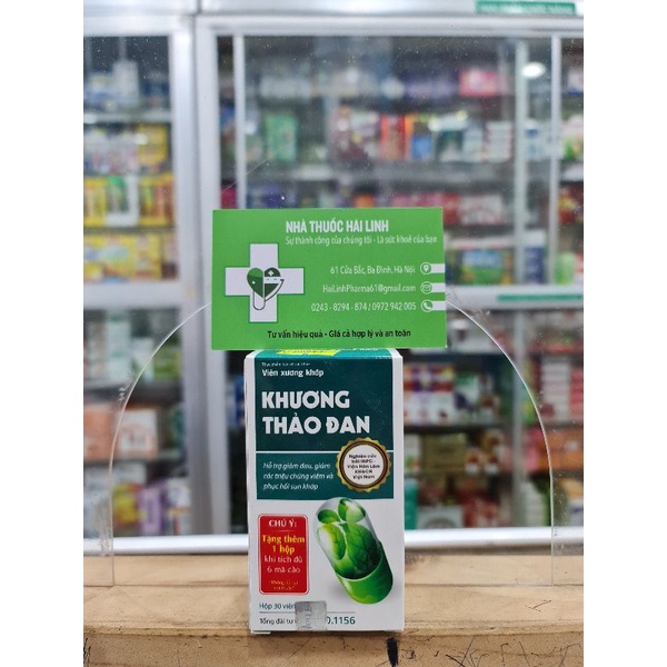 [CHÍNH HÃNG-TÍCH ĐIỂM] Viên uống KHƯƠNG THẢO ĐAN giảm thoái hóa khớp