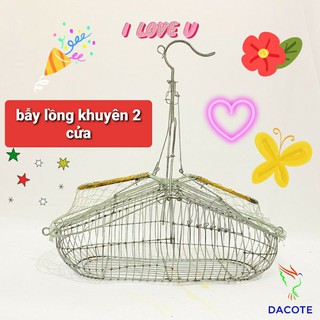 bẫy lồng khuyên 2 cửa