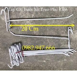 Móc Tay Cài Lưới 40 Chiếc Dài 20Cm Treo SPPK