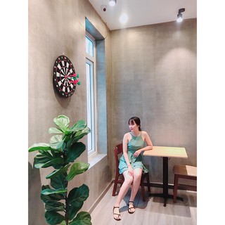 Đầm yếm xoè tầng