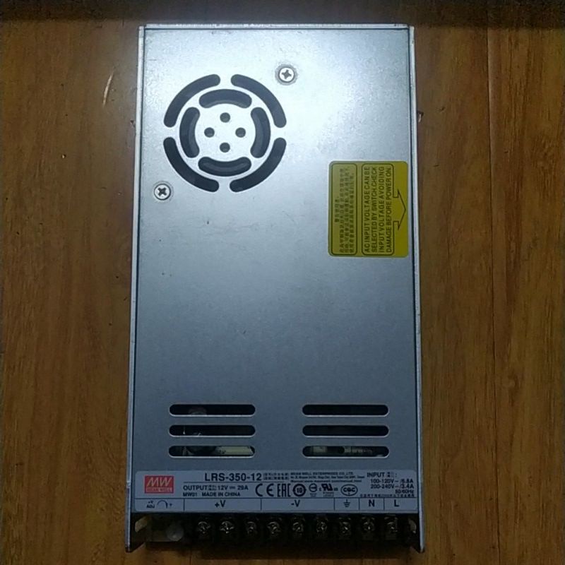 Nguồn tổ ong Meanwell 12V-10A 12V - 25A  12V-37.5A 12V-83A 12V-40A. Hàng cũ tháo máy.