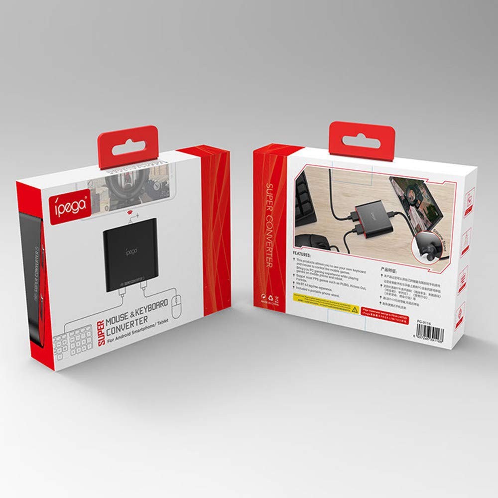 Thiết bị kết nối phím chuột với điện điện thoại qua Bluetooth - IPega 9116