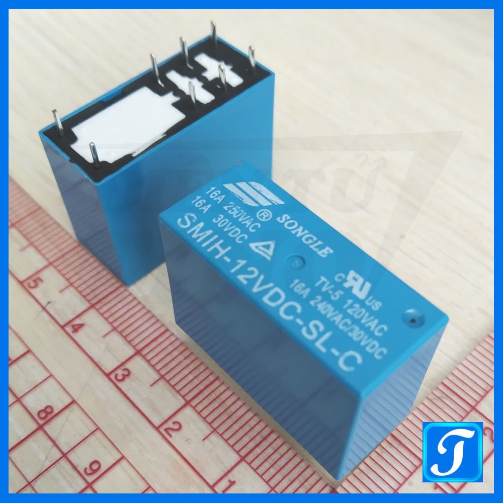 Relay 12V 16A SMIH-12VDC 8 chân